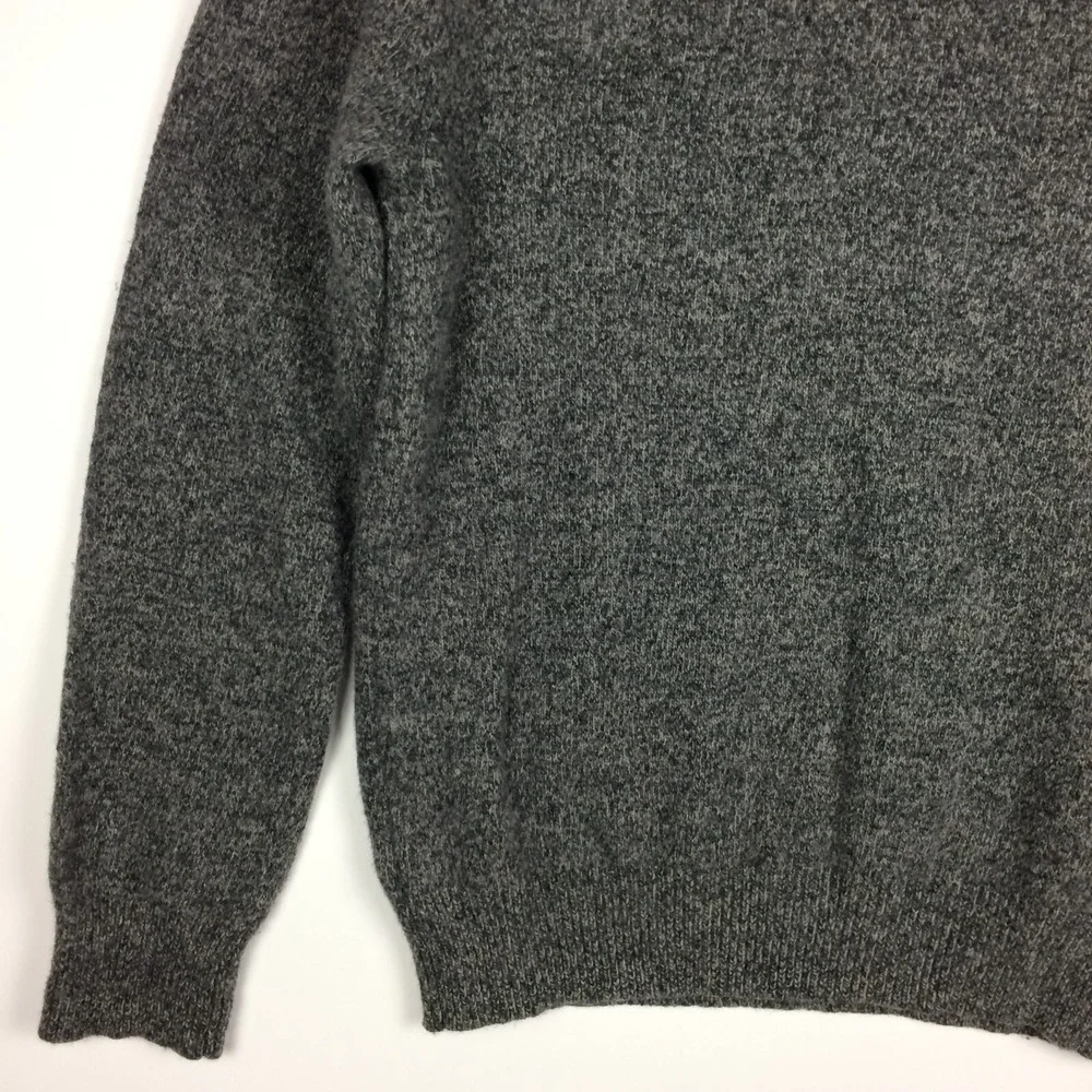 Hudson North Sweater Mens Small Wool Blend Shawl Collar Long Sleeve Grey Outdoor - Picture 15 of 16
